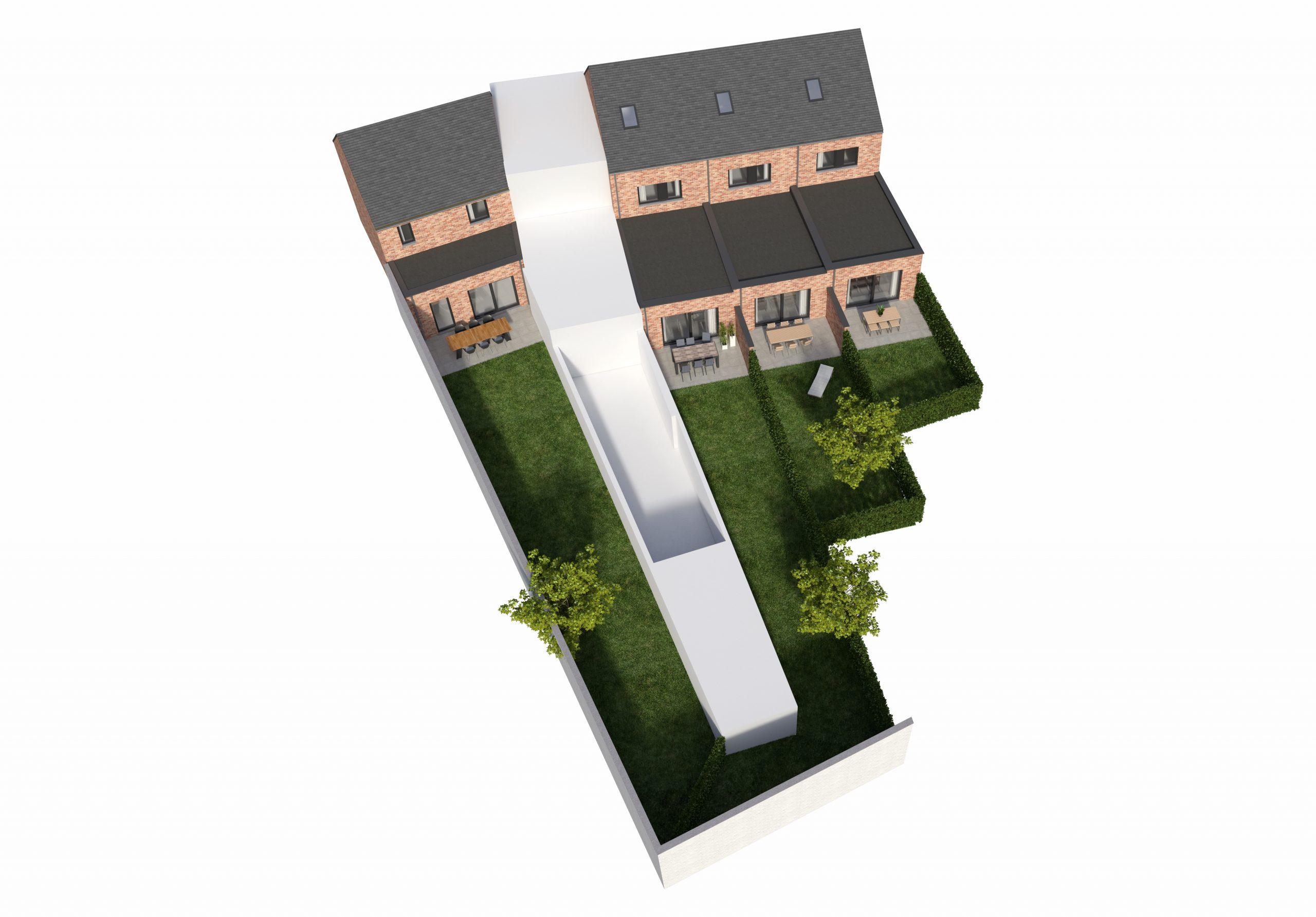 Demuynck Bouw | Moeskroen Rue Du Nouveau Monde Demuynck Bouw | Moeskroen Rue Du Nouveau Monde, bouwen op maat, nieuwbouw, gesloten bebouwing, moderne woning te koop