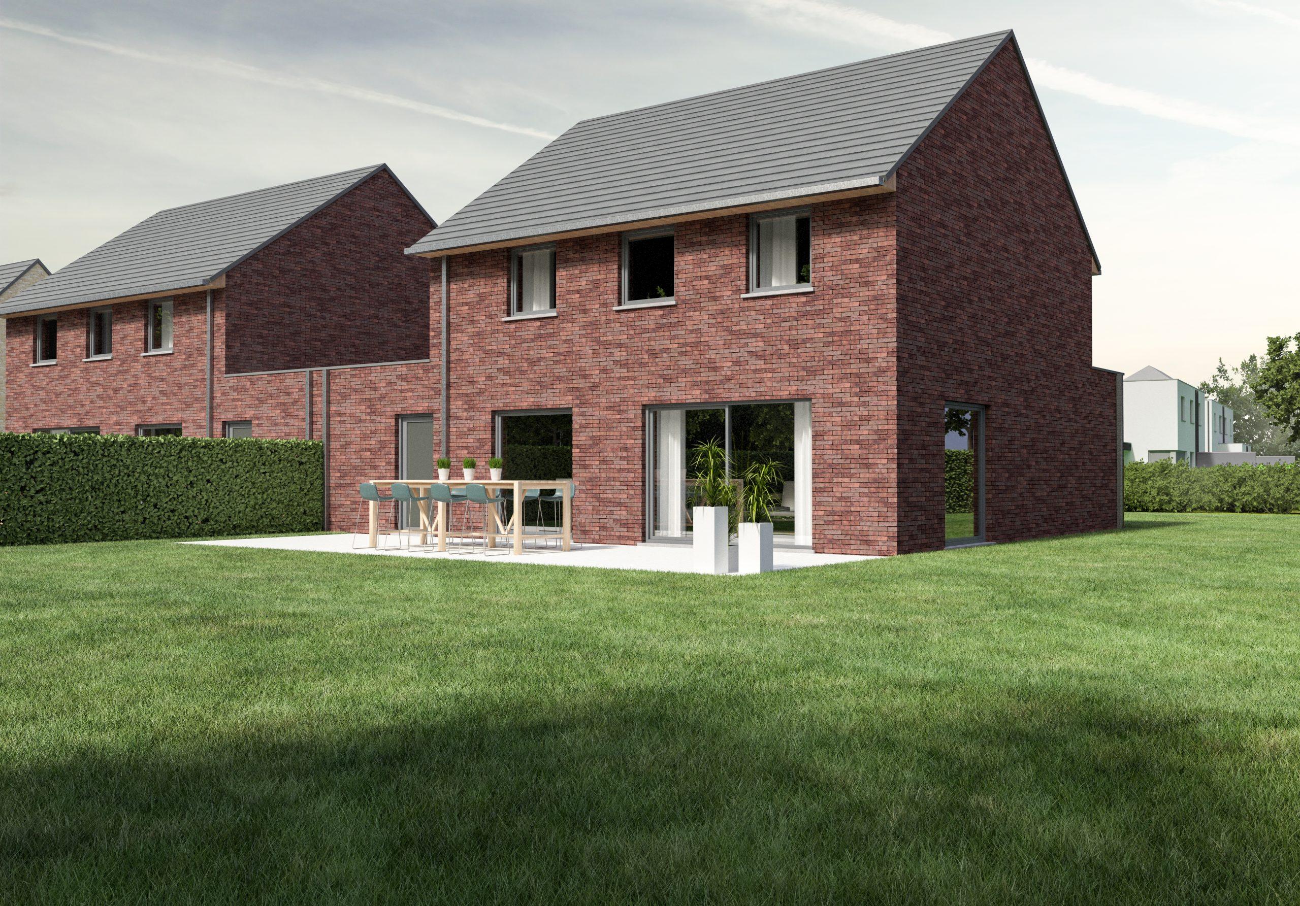 Demuynck Bouw | Rumbeke James Ensor Demuynck Bouw | Rumbeke James Ensor, bouwen op maat, open bebouwing, halfopen bebouwing, moderne woning te koop