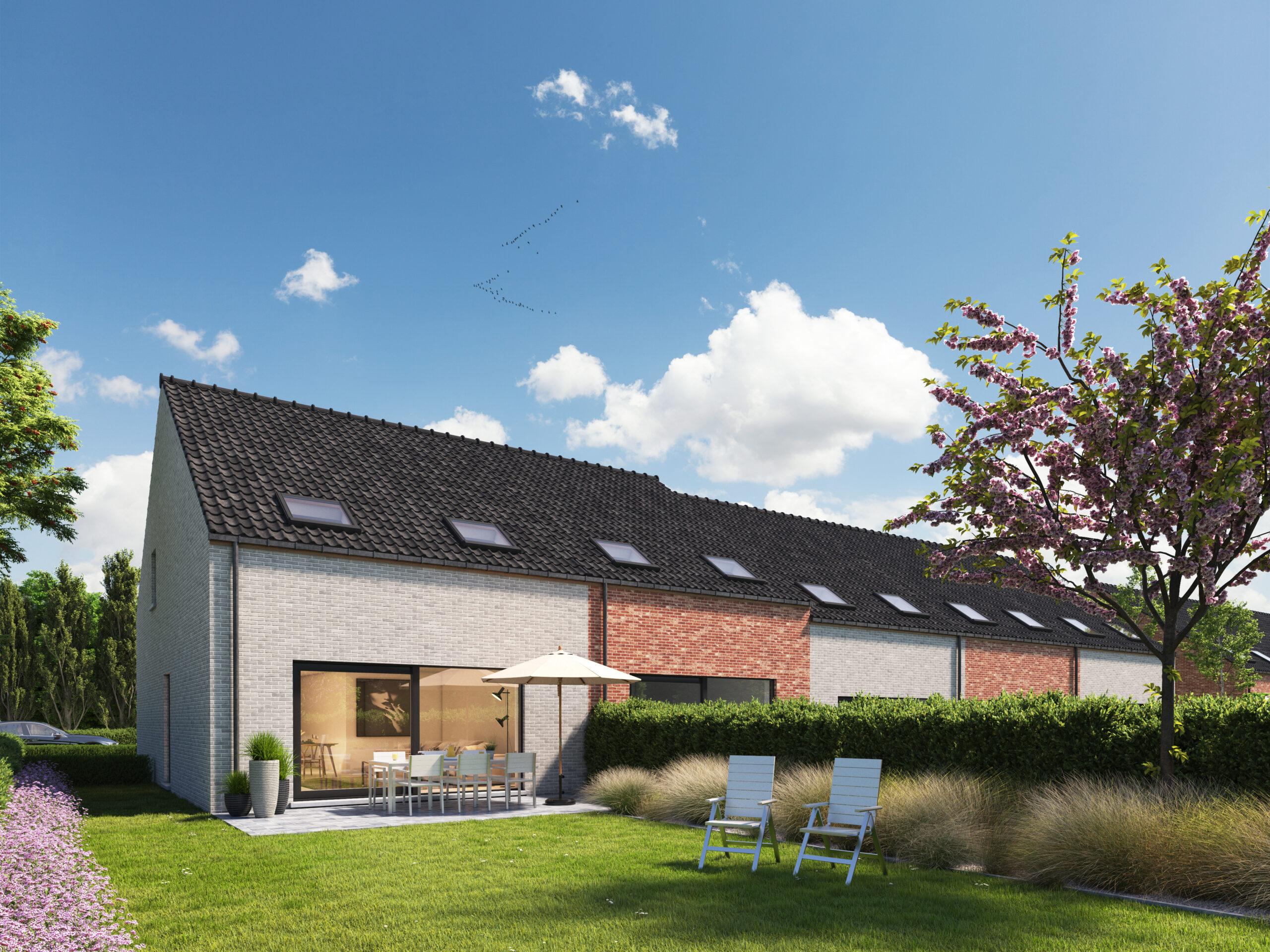 Demuynck Bouw | Meulebeke Graanstraat Demuynck Bouw | Meulebeke Graanstraat, bouwen op maat, nieuwbouw, halfopen bebouwing, open bebouwing, moderne woning