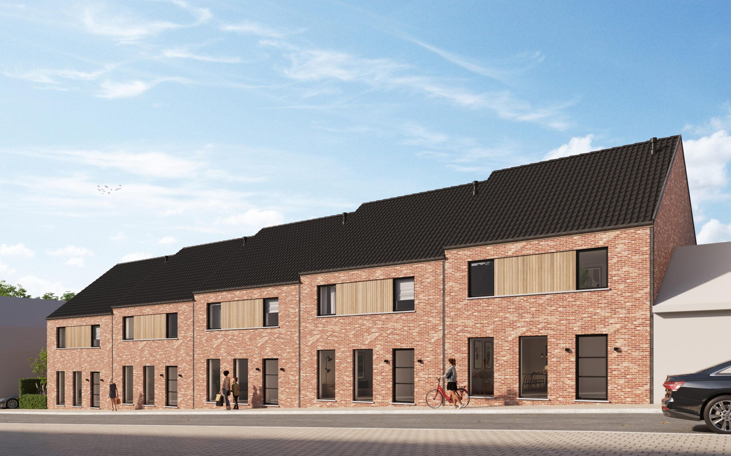 Demuynck Bouw | Nieuwkerke Niepkerkestraat, bouwen op maat, halfopen bebouwing, gesloten bebouwing, moderne woning te koop