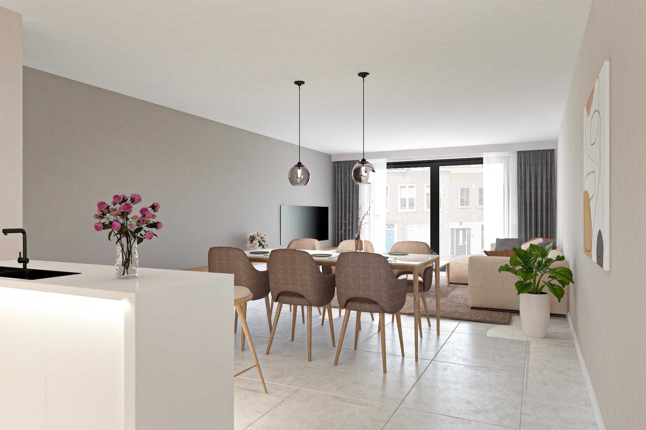 Demuynck Bouw | Moeskroen Rue Du Nouveau Monde Demuynck Bouw | Moeskroen Rue Du Nouveau Monde, bouwen op maat, nieuwbouw, gesloten bebouwing, moderne woning te koop