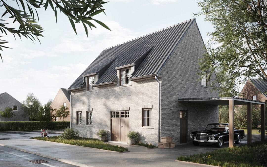 Demuynck Bouw | De Haan Mispelburgstraat, open bebouwing, moderne woning te koop