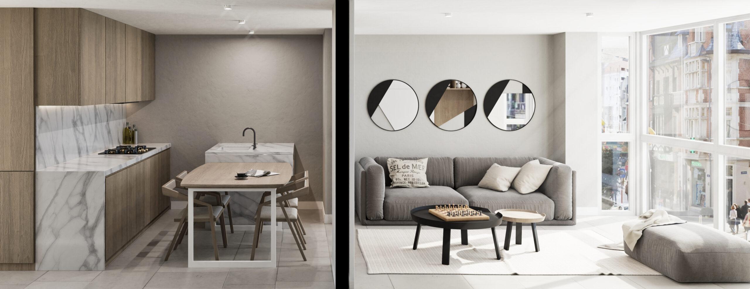 Demuynck Bouw | De Panne Zeelaan Demuynck Bouw | De Panne Zeelaan, nieuwbouwappartement te koop, handelspand, studio