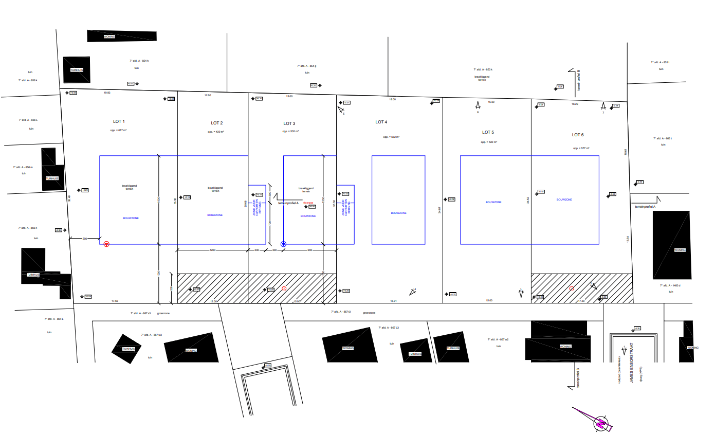 Demuynck Bouw | Rumbeke James Ensor, bouwen op maat, open bebouwing, halfopen bebouwing, moderne woning te koop