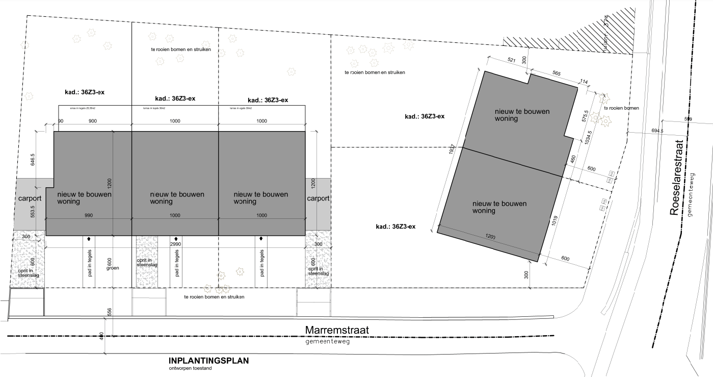 Demuynck Bouw | Wevelgem Roeselarestraat, bouwen op maat, halfopen bebouwing, gesloten bebouwing, moderne woning te koop